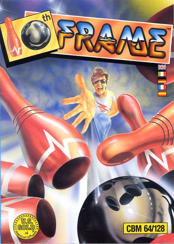 10th Frame box art for Commodore 64